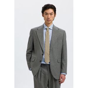 SELECTED Colbert  lichtgrijs / grijs gemêleerd