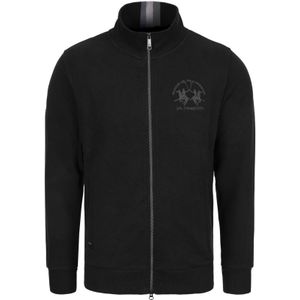 La Martina Sweatvest 'MBF301'  zwart