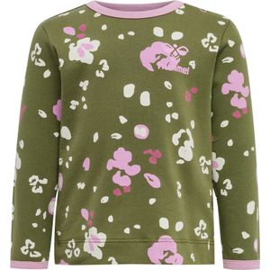 Hummel - Alisa - T-shirt - Bloemenprint - Biologisch Katoen - Lange Mouwen
