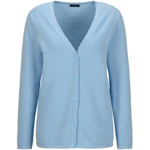 Goldner Gebreid vest  lichtblauw