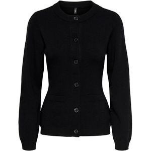 ONLY Gebreid vest 'ONLKATIA'  zwart
