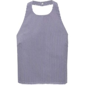 Pull&Bear Top  saffier / wit
