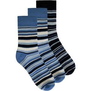 normani Sportsokken  turquoise / lichtblauw / donkerblauw / wit