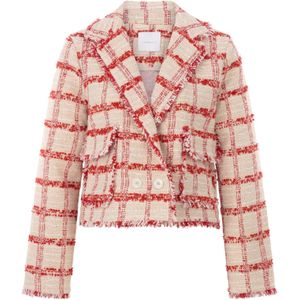 Rich & Royal Blazers  beige / rood