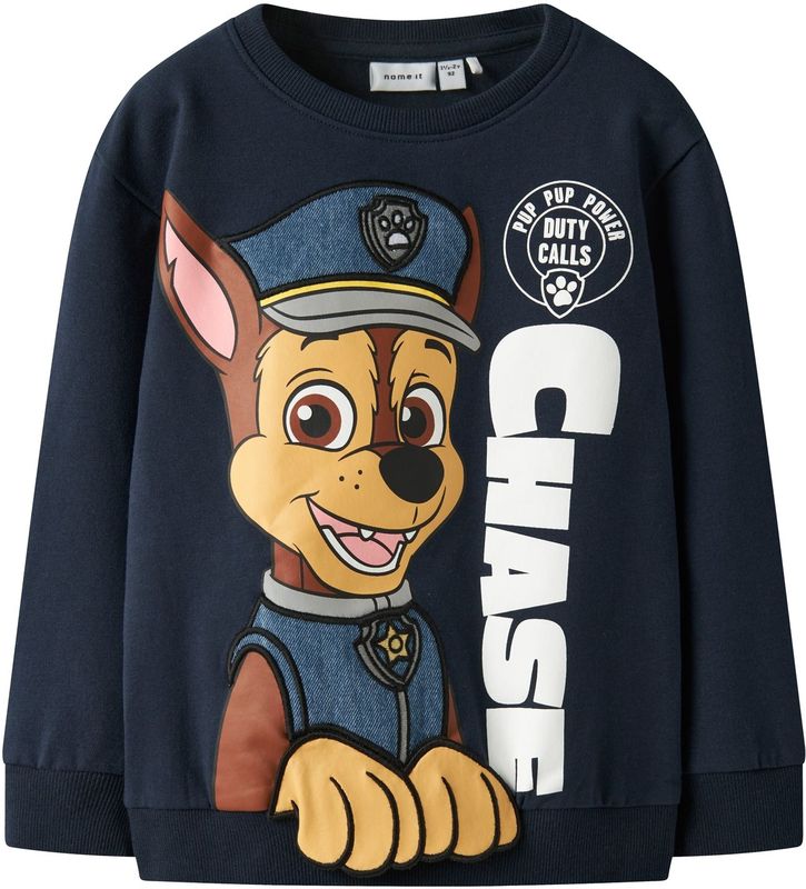 Paw Patrol - Sweatshirt - Geborstelde Sweatstof - Lange Mouwen - Regular Fit
