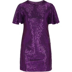 faina Cocktailjurk  purper