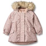 WHEAT Winterjas 'Mathilde'  groen / pink / rosa / wit