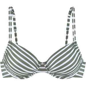VENICE BEACH - Bikinitop - Donkergroen - Summer - Push-up met Beugel