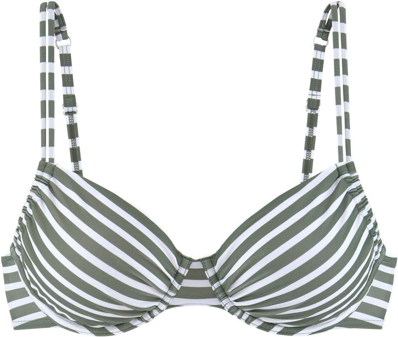VENICE BEACH - Bikinitop - Donkergroen - Summer - Push-up met Beugel