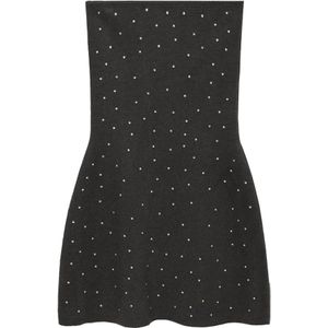 MANGO Gebreide jurk 'NIX'  antraciet