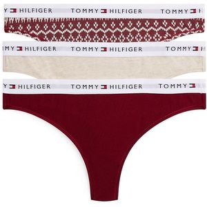 TOMMY HILFIGER - String - Rood / Wolwit