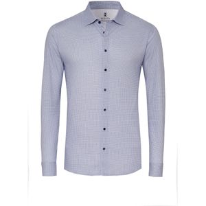 DESOTO Overhemd  blauw / wit
