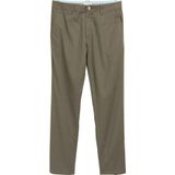 Relaxed fit chino van een mix van linnen en katoen