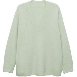 MANGO Trui 'Molin'  pastelgroen
