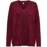 Onltalio - Gebreide Pullover - V-Hals - Lange Mouwen - Regular Fit