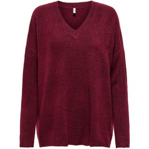 Onltalio - Gebreide Pullover - V-Hals - Lange Mouwen - Regular Fit