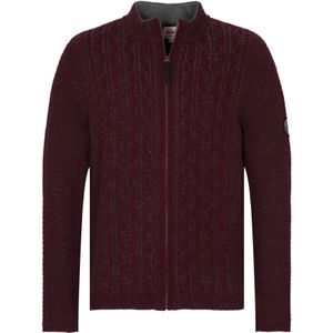 SPIETH & WENSKY Gebreid vest  bordeaux