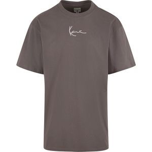 Karl Kani Shirt 'KM241-076-7'  antraciet / wit