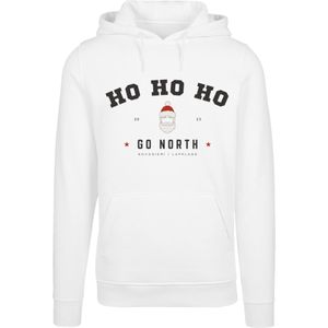 F4NT4STIC Sweatshirt 'Ho Ho Ho Santa'  vuurrood / zwart / wit