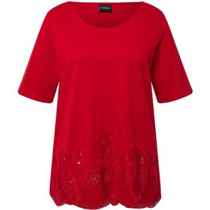 Ulla Popken Blouse  bloedrood