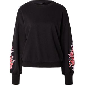 ONLY Sweatshirt 'ONLBROOKE'  oranje / lichtroze / zwart / wit