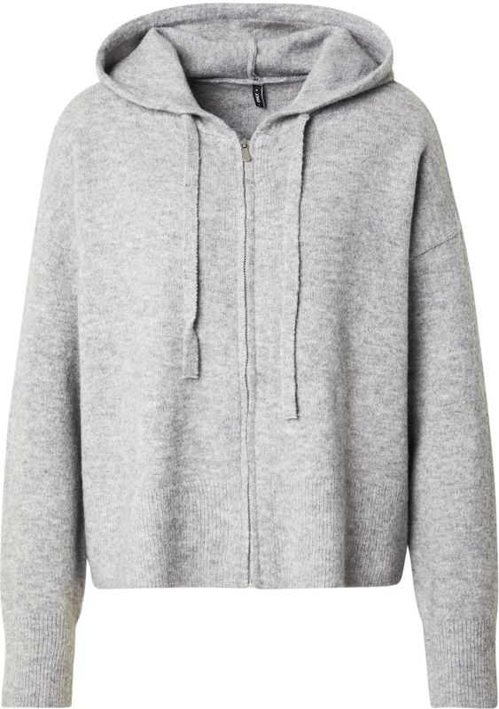 ONLY - ONLBELLA - Gebreid Vest - Grijs Gemêleerd