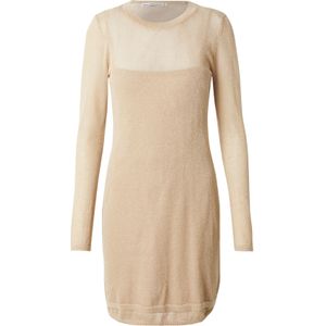 Abercrombie & Fitch Gebreide jurk  beige
