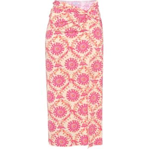 LASCANA Rok  pasteelgeel / pink