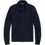 Polo Ralph Lauren - GILET EN MAILLE TORSADEE - Trui - Marine