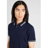 Slim fit poloshirt met labeldetail, model 'TOULOUSE'