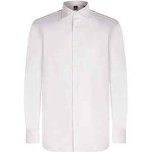 Boggi Milano Overhemd 'Windsor'  wit