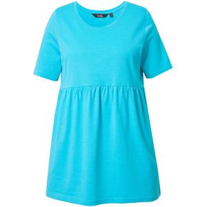 Ulla Popken Shirt  neonblauw