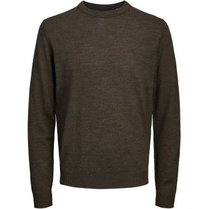 Jack & Jones Premium Trui 'MARK'  donkerbruin