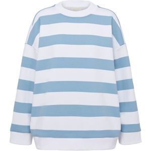 LeGer by Lena Gercke Sweatshirt 'Vanessa'  lichtblauw / wit