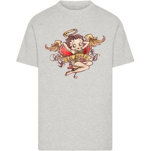 F4NT4STIC Shirt  geel / grijs / rood