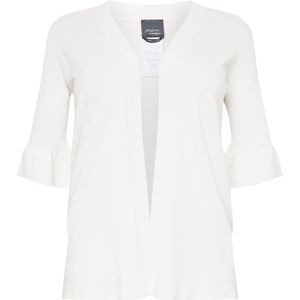 Persona by Marina Rinaldi Gebreid vest 'MARA'  wit