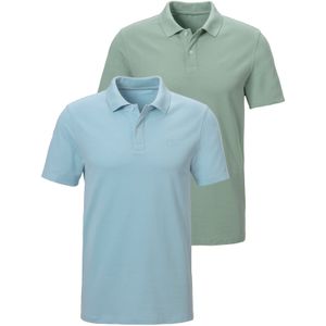 JOHN DEVIN Shirt  lichtblauw / lichtgroen