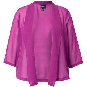 Ulla Popken Tussenjas  donkerroze