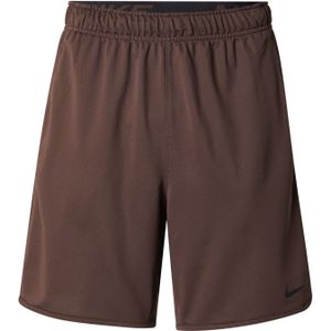 Nike - Functionele Broek - Bruin - Regular Fit - Kort