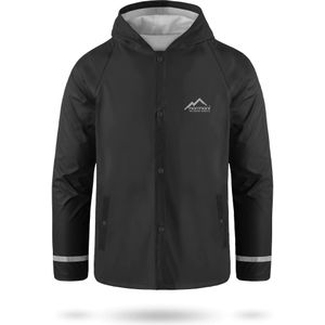 normani Outdoorjas 'Teelin'  zwart / wit