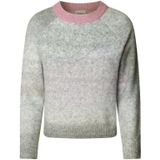 Pepe Jeans - Chantal - Gebreide Trui - Marl Grey - Met Raglanmouwen