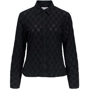 OBJECT - OBJESTELLE - Blouse - Zwart - Lange Mouw