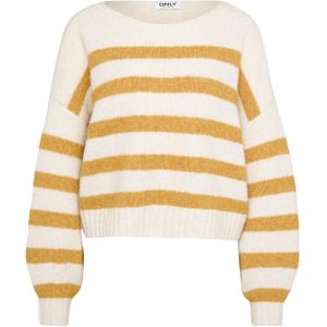 Only Tall Trui 'ONLAYA'  crème / sepia