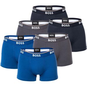 BOSS Boxershorts  blauw / grijs / wit