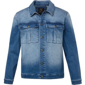 JP1880 Tussenjas  blauw denim