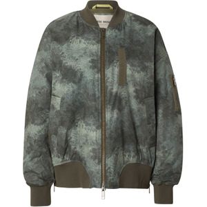 MOS MOSH Tussenjas 'MMRuby'  olijfgroen / lichtgroen