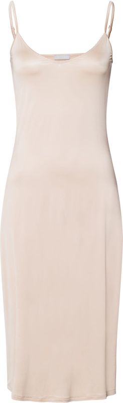 Hanro - Onderjurk - Effen - Nauwsluitend - V-hals - Verstelbare Spaghettibandjes