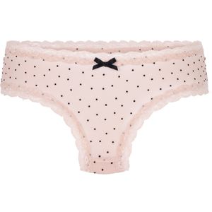 Hunkemöller Broekje  poederroze / zwart