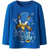 NAME IT Shirt  blauw / geel / zwart / wit