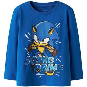 NAME IT Shirt  blauw / geel / zwart / wit